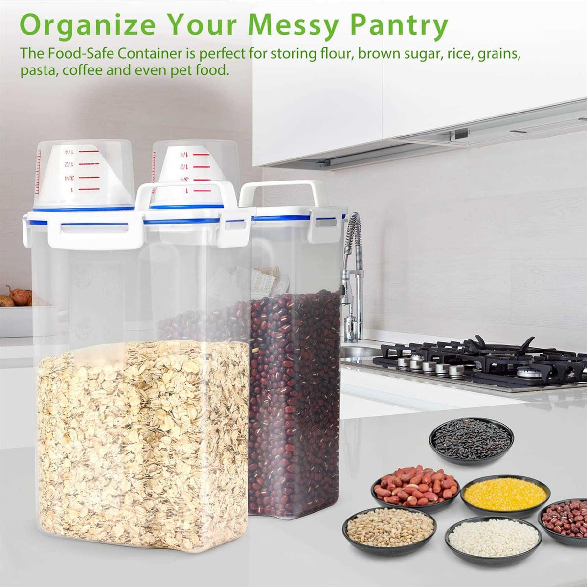 Rice Airtight Storage Container 3 to 5lbs O369