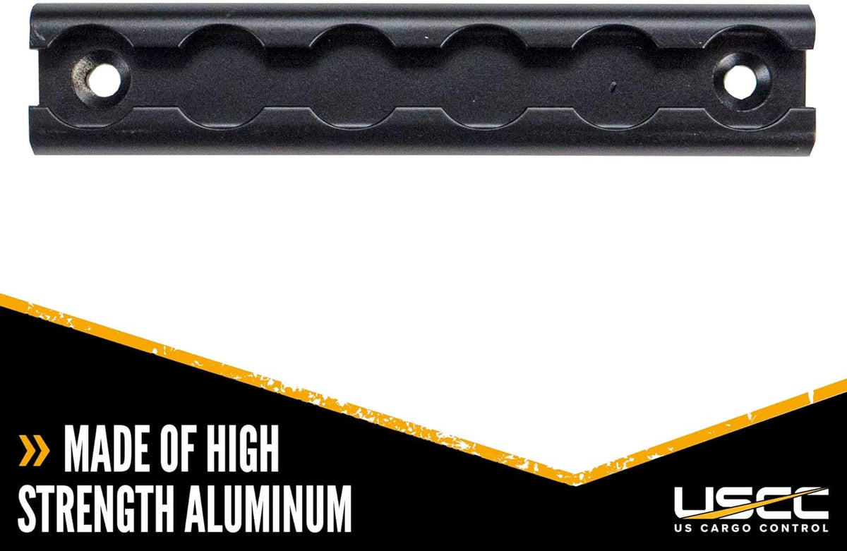 Black L Track 6 Inch Length 4 Pack Z4768