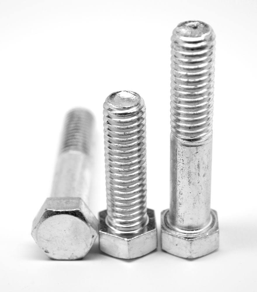 22 x 1 3/4 x 22 Coarse Thread Grade 5 Hex Cap Screw Medium Carbon Steel Zinc Plated X2150