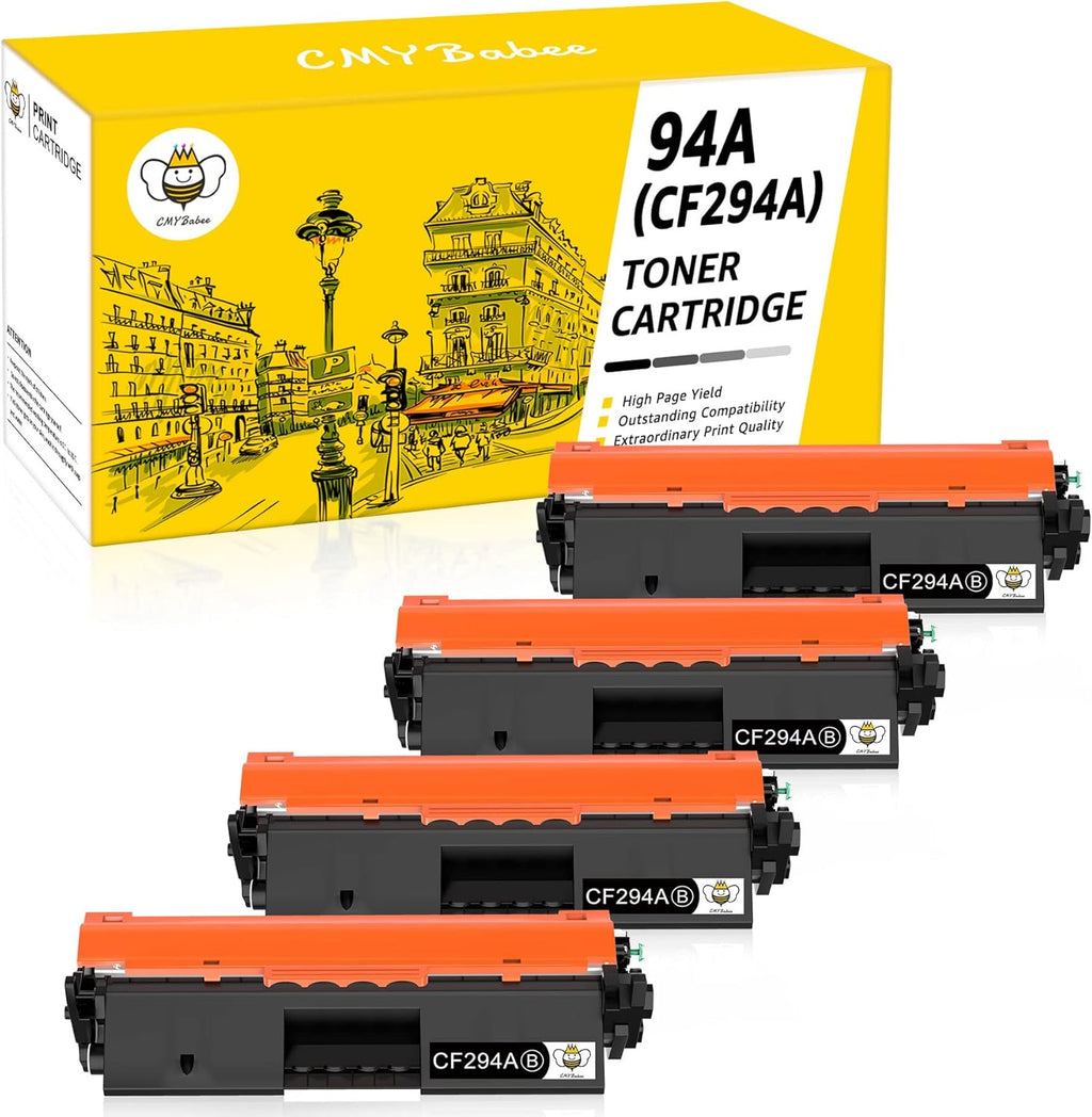 Compatible Black Toner Cartridge 4-Pack O873635