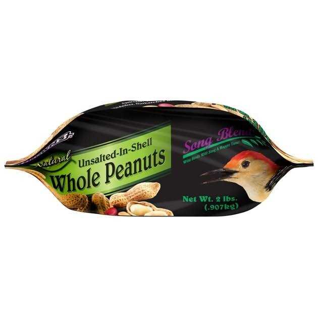 Unsalted In-Shell Whole Peanuts Bird Food D487386