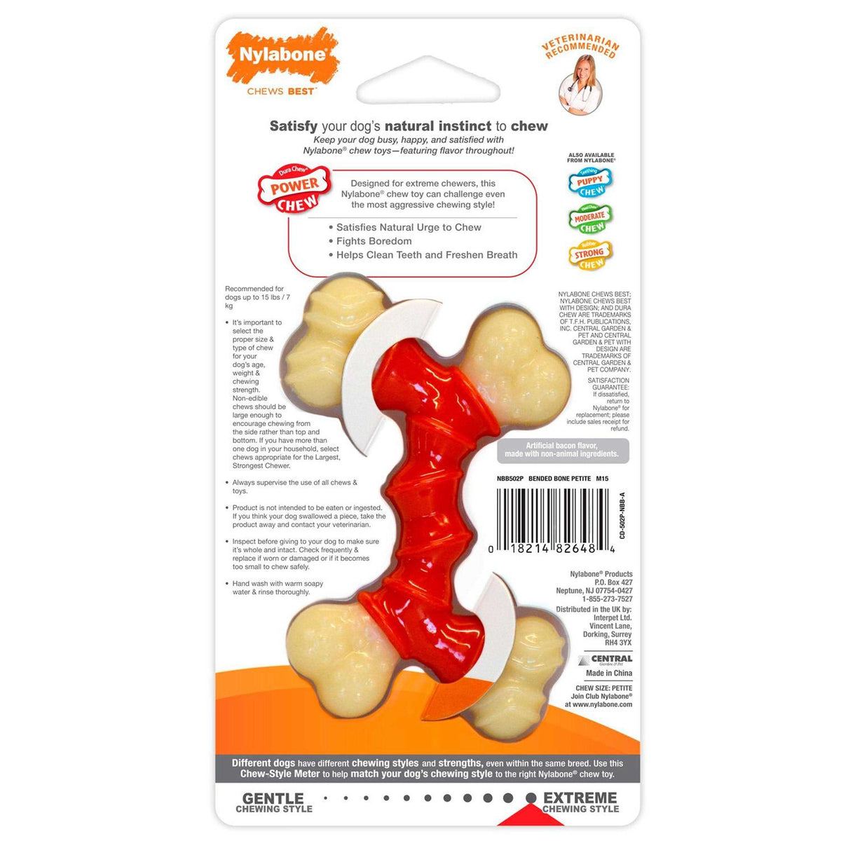 Double Bone Bacon Petite Pet Chew H469