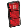 Triple Tail Light Vertical Red Black Base N120017