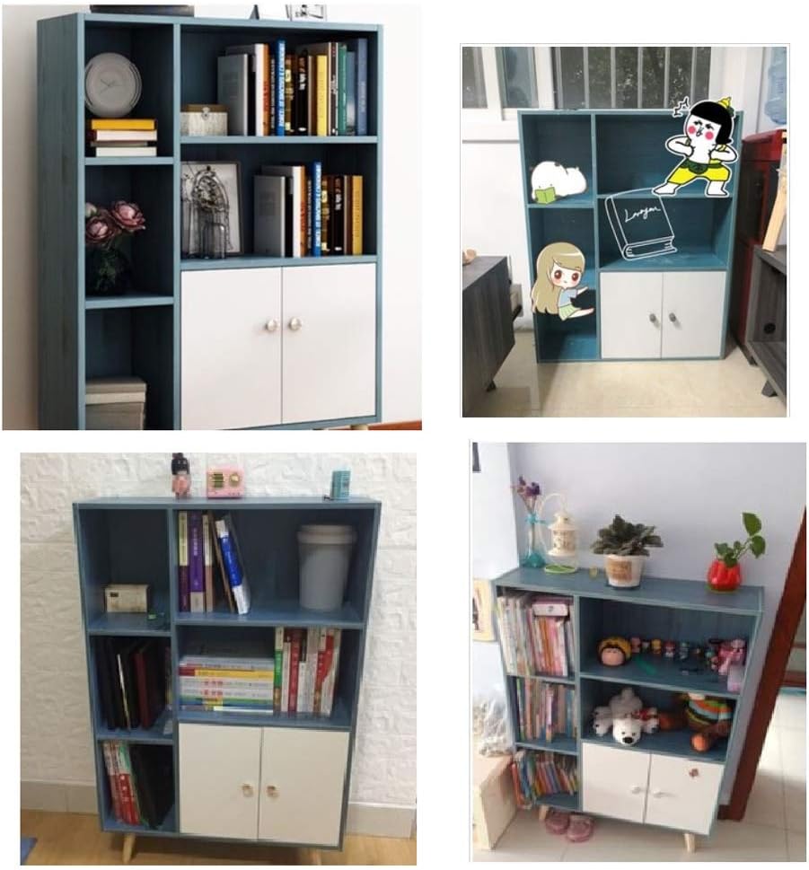 Blue Storage Sideboard with 2 Doors N4498