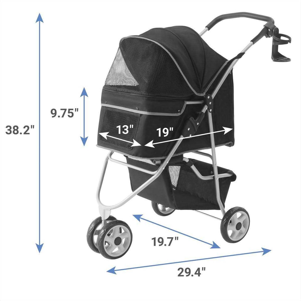 Dog & Cat Collapsible Stroller L979