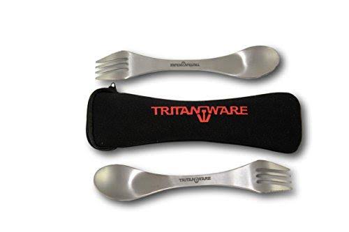 Titanium Sporks with Spork Case B6333