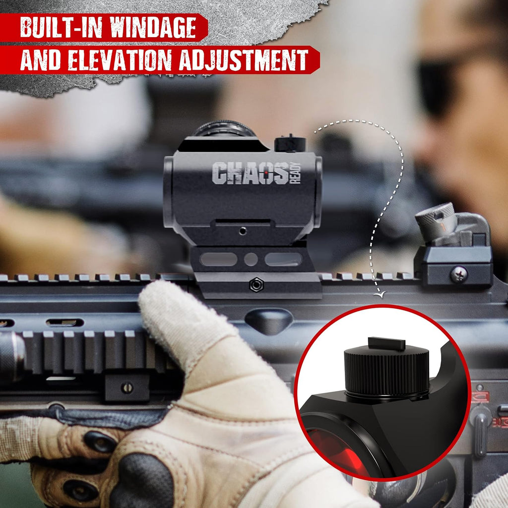 Red Dot Sight with 45 Degree Offset Mount and 1 Inch Riser Mount P776335