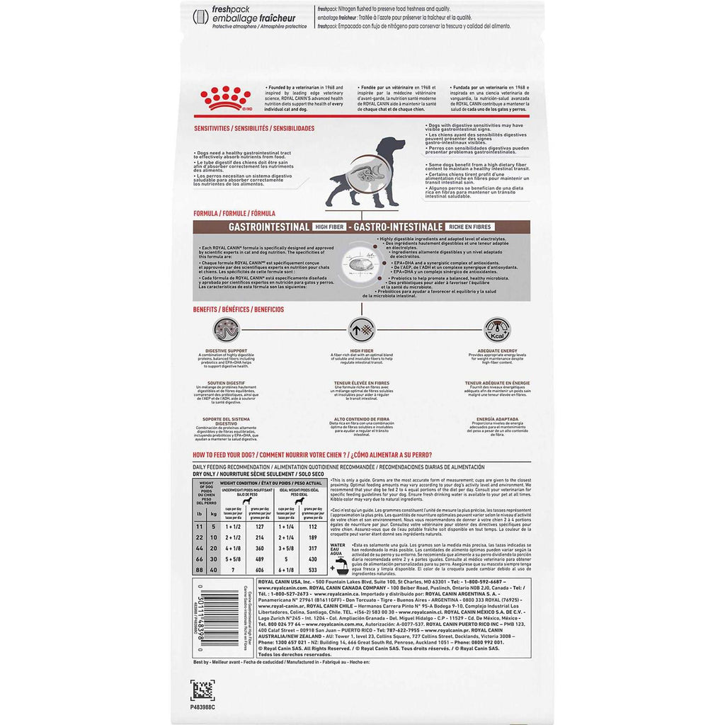 Veterinary Diet Gastrointestinal Fiber Response Dry Dog Food H7380