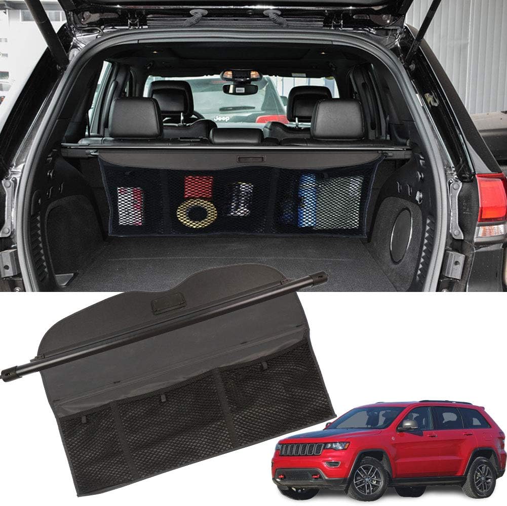 Black Retractable Cargo Cover I79684