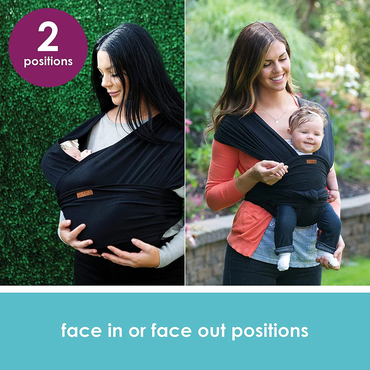 Stretch Baby Carrier 8 to 35 Pounds 1 Size Fits Most I14993