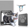 Pet Screen Door 8x10x0.4 inch Black X890