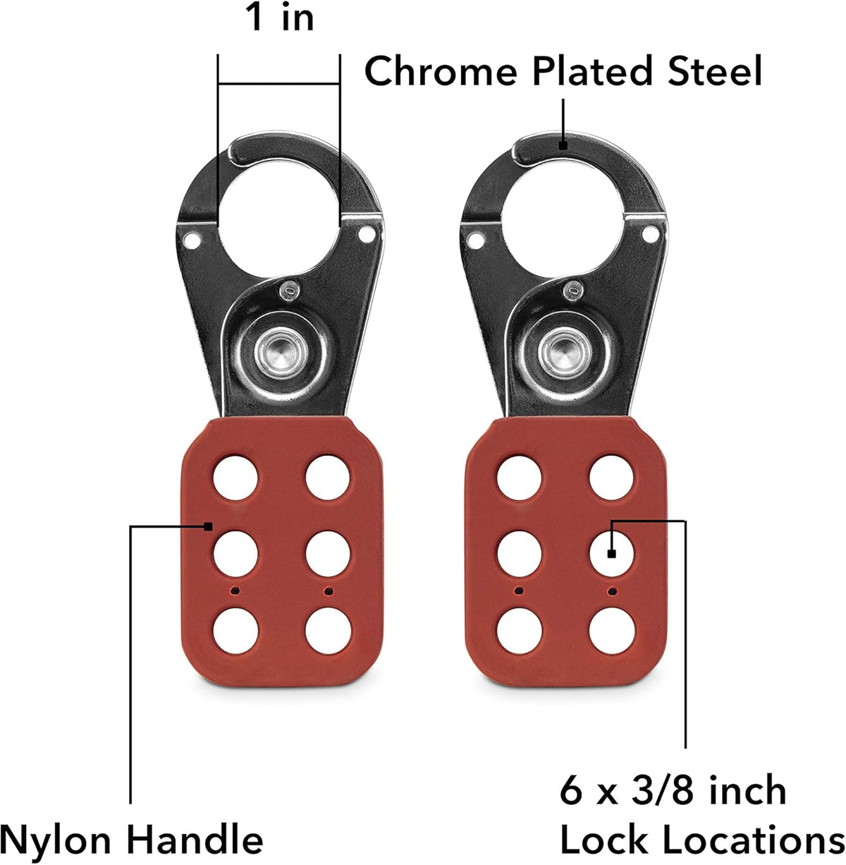 Breaker Lockout Tagout Kit with Red Safety Padlocks, Hasps and Tags U57284