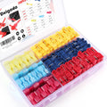 360pcs Insulated Waterproof Quick Splice Wire Connectors Kit with Storage Box Y334