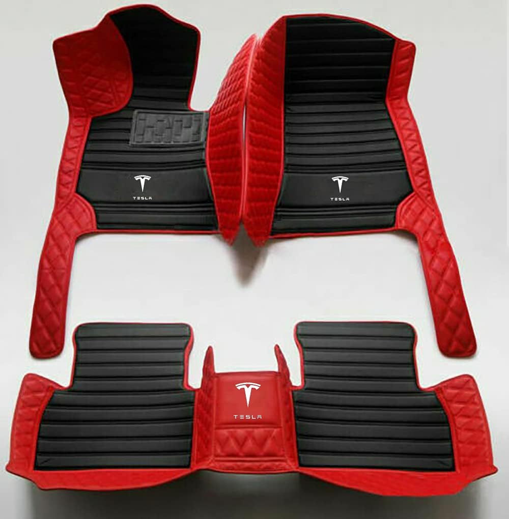 Waterproof Non-Slip All Weather Leather Car Floor Mat Q166308