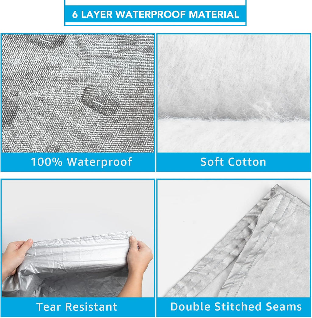 All Weather Waterproof Car Cover with Zipper J6710