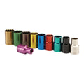 1/2 in. Drive Metric Color-Coded Socket Set, 10-Piece Z581
