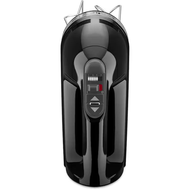 Onyx Black Hand Mixer with Beater and Whisk Attachments J875