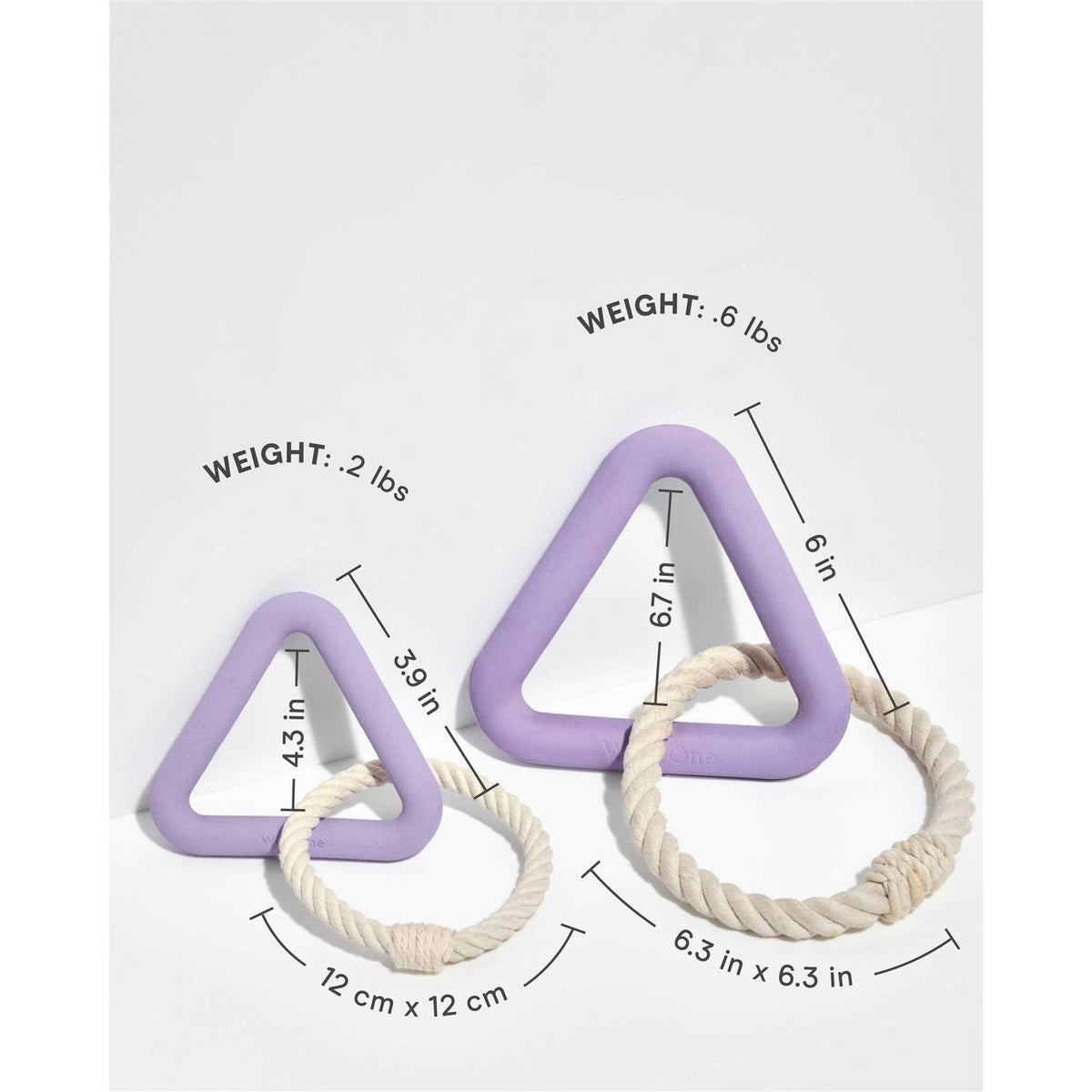 Triangle Tug Dog Toy X825752
