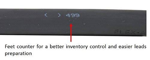 Black 4 Gauge Welding Battery Cable 40 Feet J7525