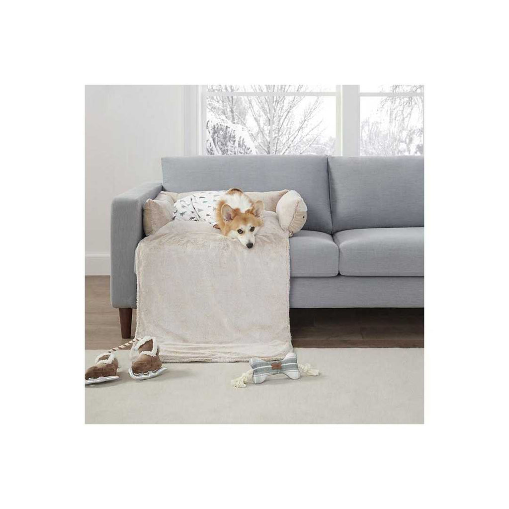 Convertible Faux Suede Pet Bed U9107