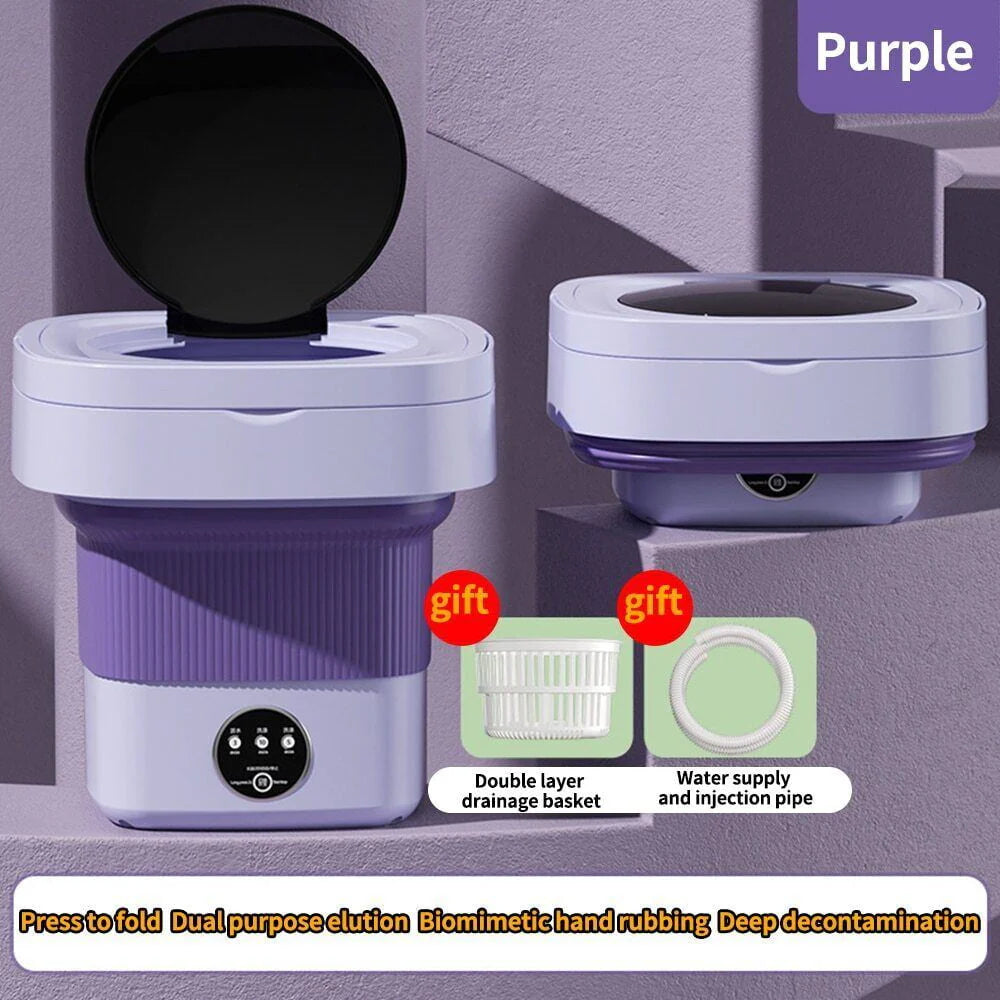 Portable Mini Washer & Spin Dryer D222