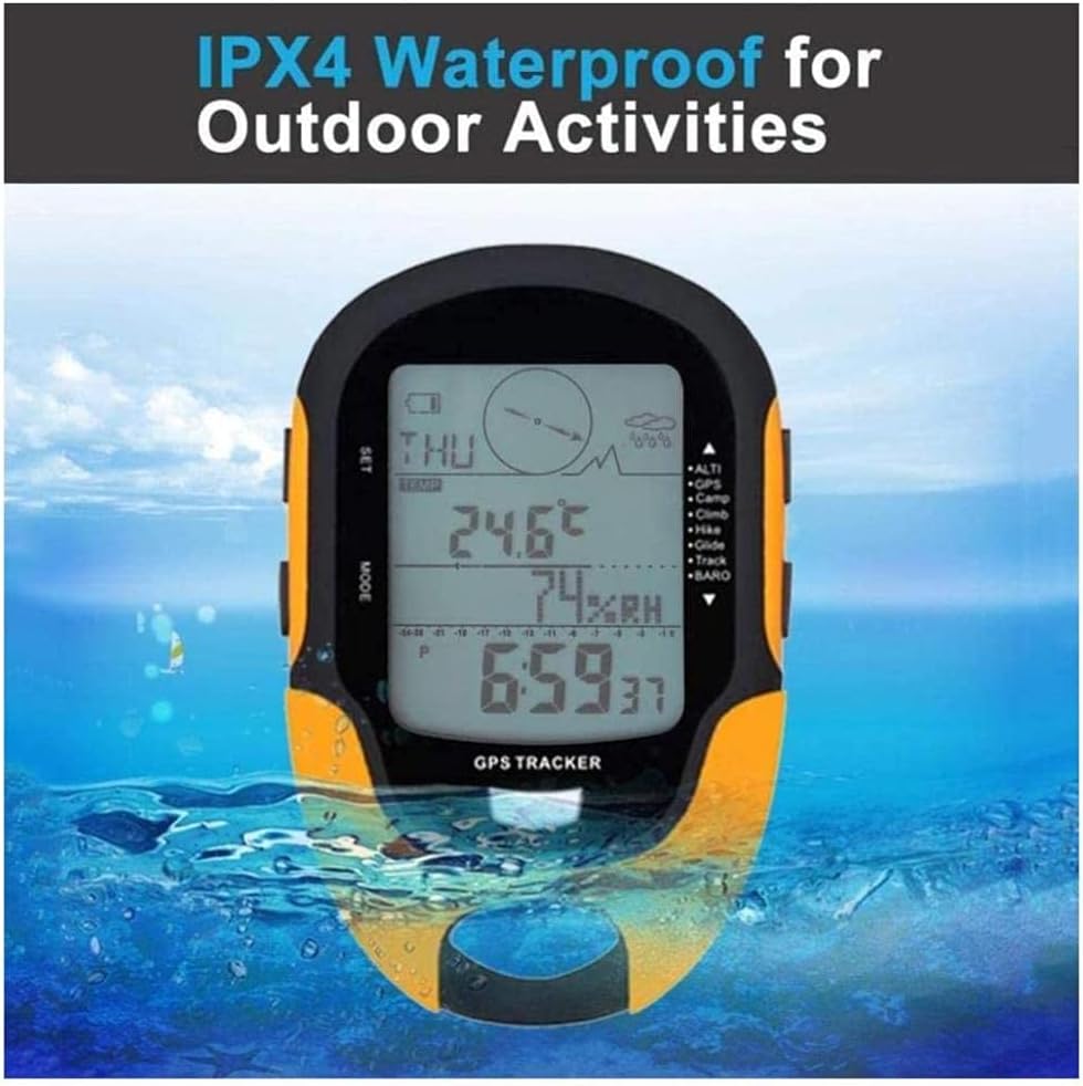 Digital IPX4 Waterproof Altimeter Barometer N723