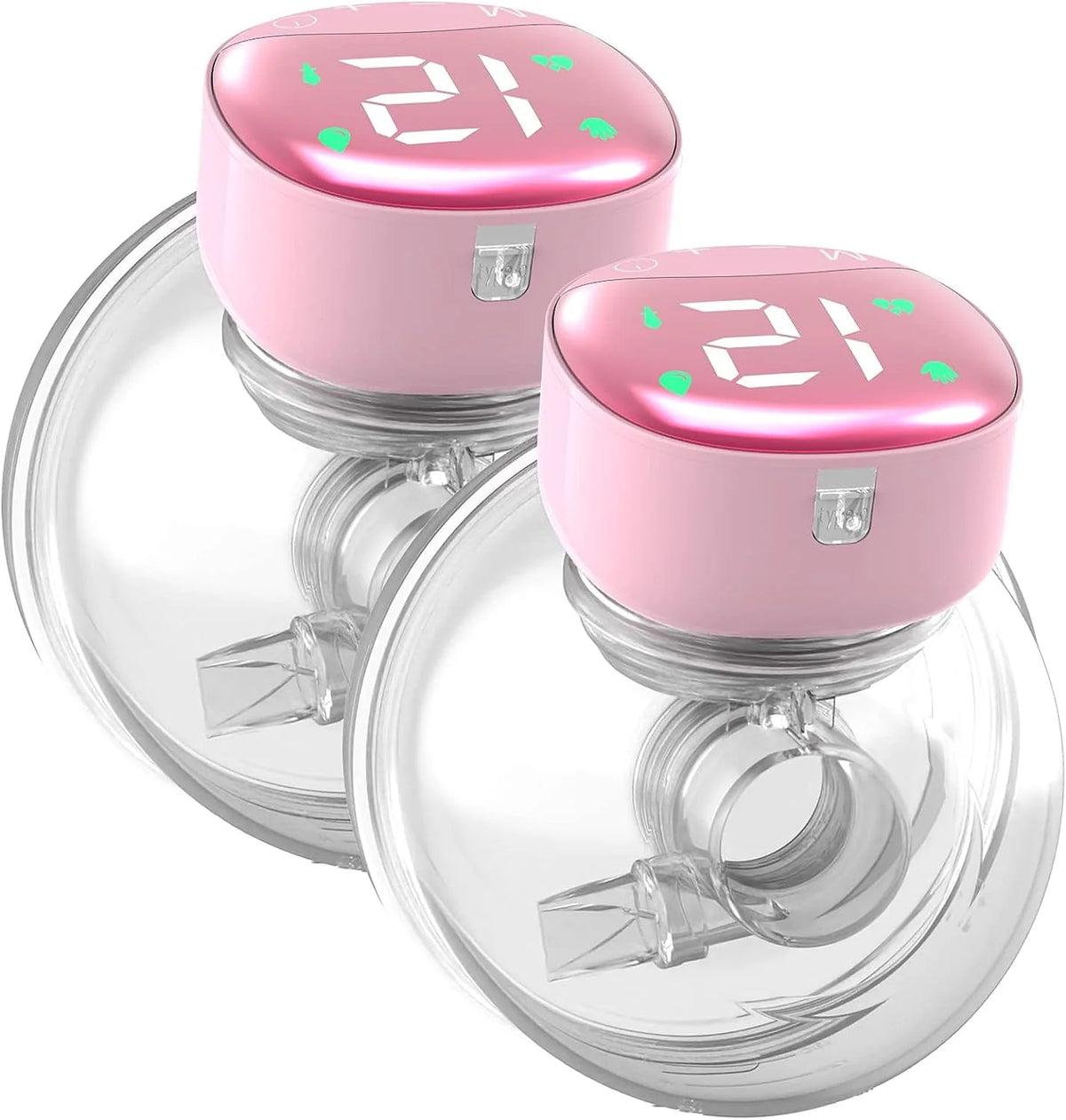 2 Portable Wearable Electric Breast Pumps F72794