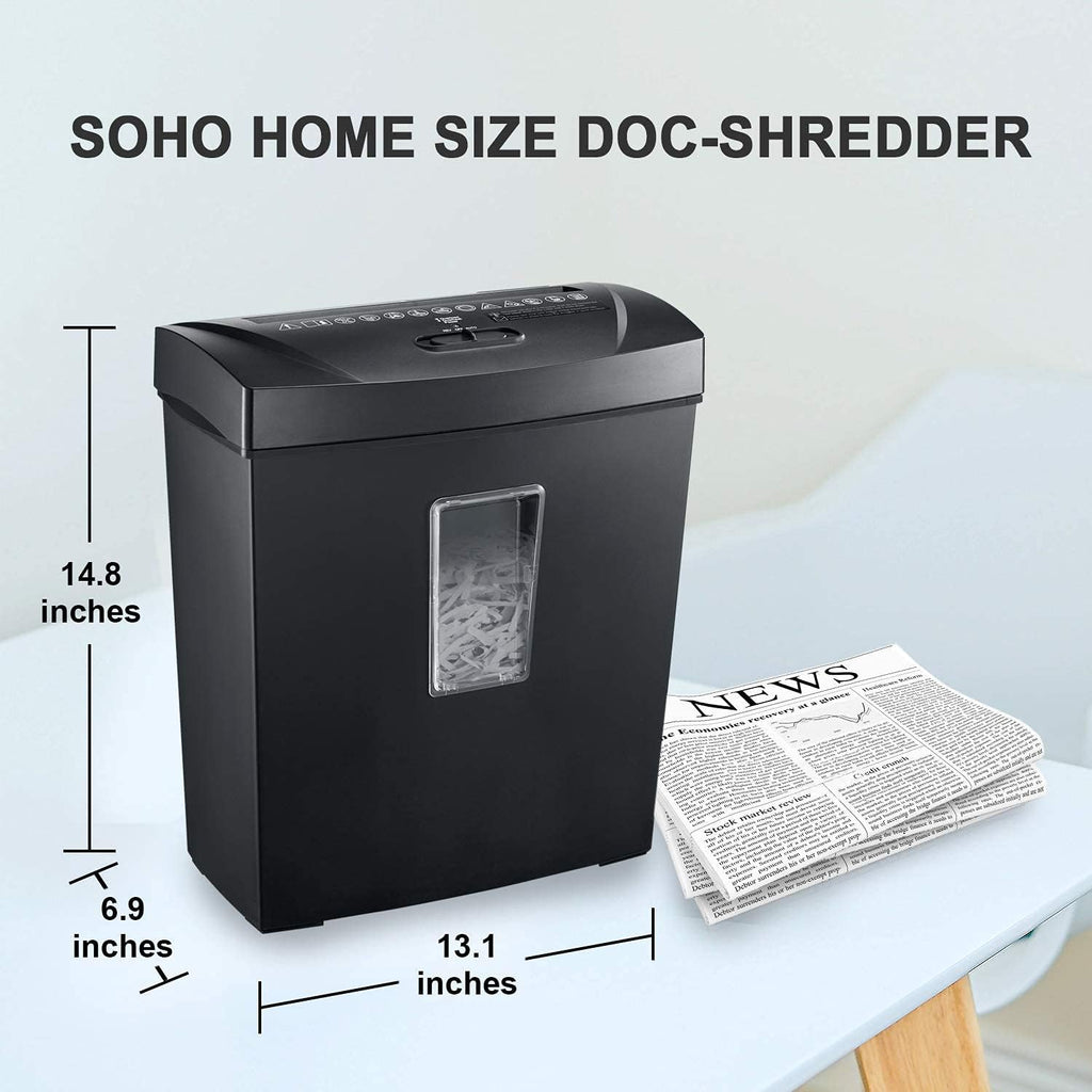 12 Sheet Crosscut Paper Shredder J195