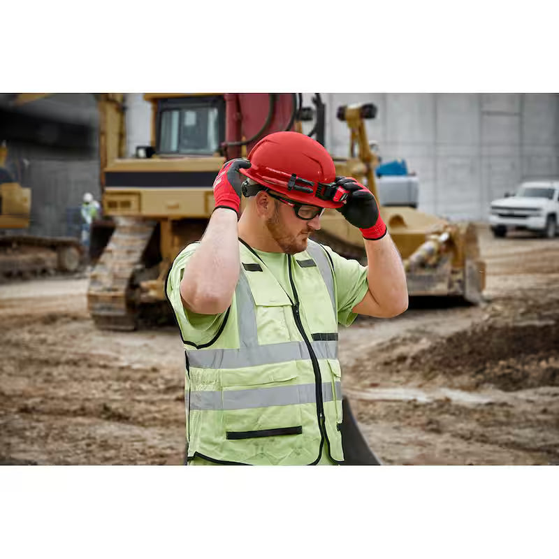 White Type 1 Class E Front Brim Non-Vented Hard Hat W340769