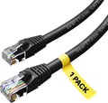 Cat 6 Ethernet Cable 10 ft 20-Pack Black D229