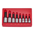 1/2 in. Drive SAE Hex-Bit Socket Set, 8-Piece O869