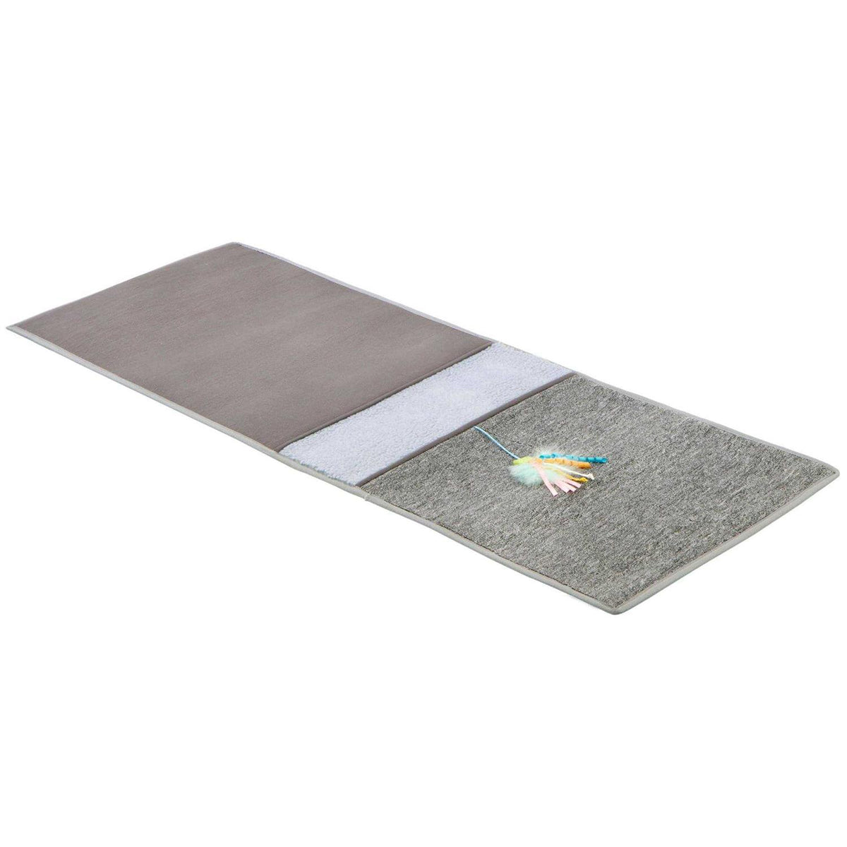 Cat Scratch Mat with Dangling Ribbon Toy K875