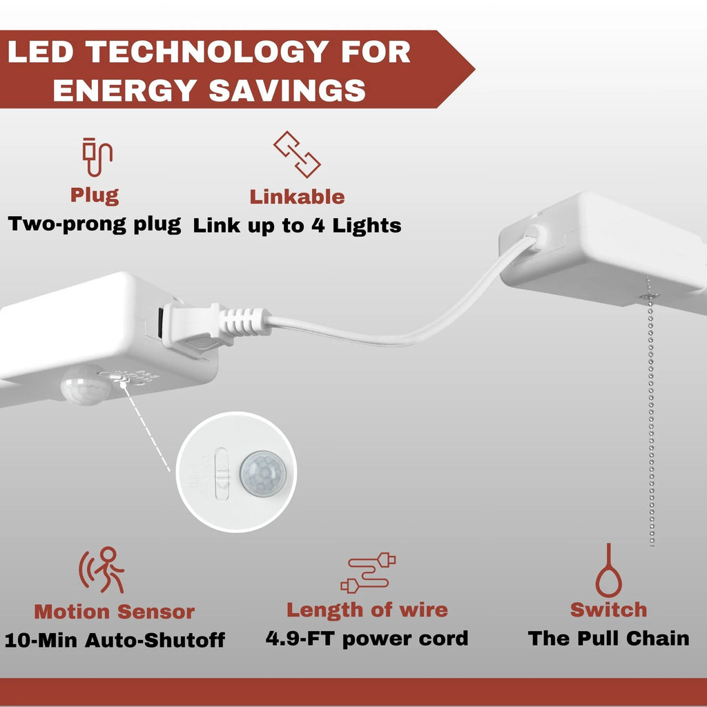 3-FT 4500-Lumen Integrated LED Shop Light X3288