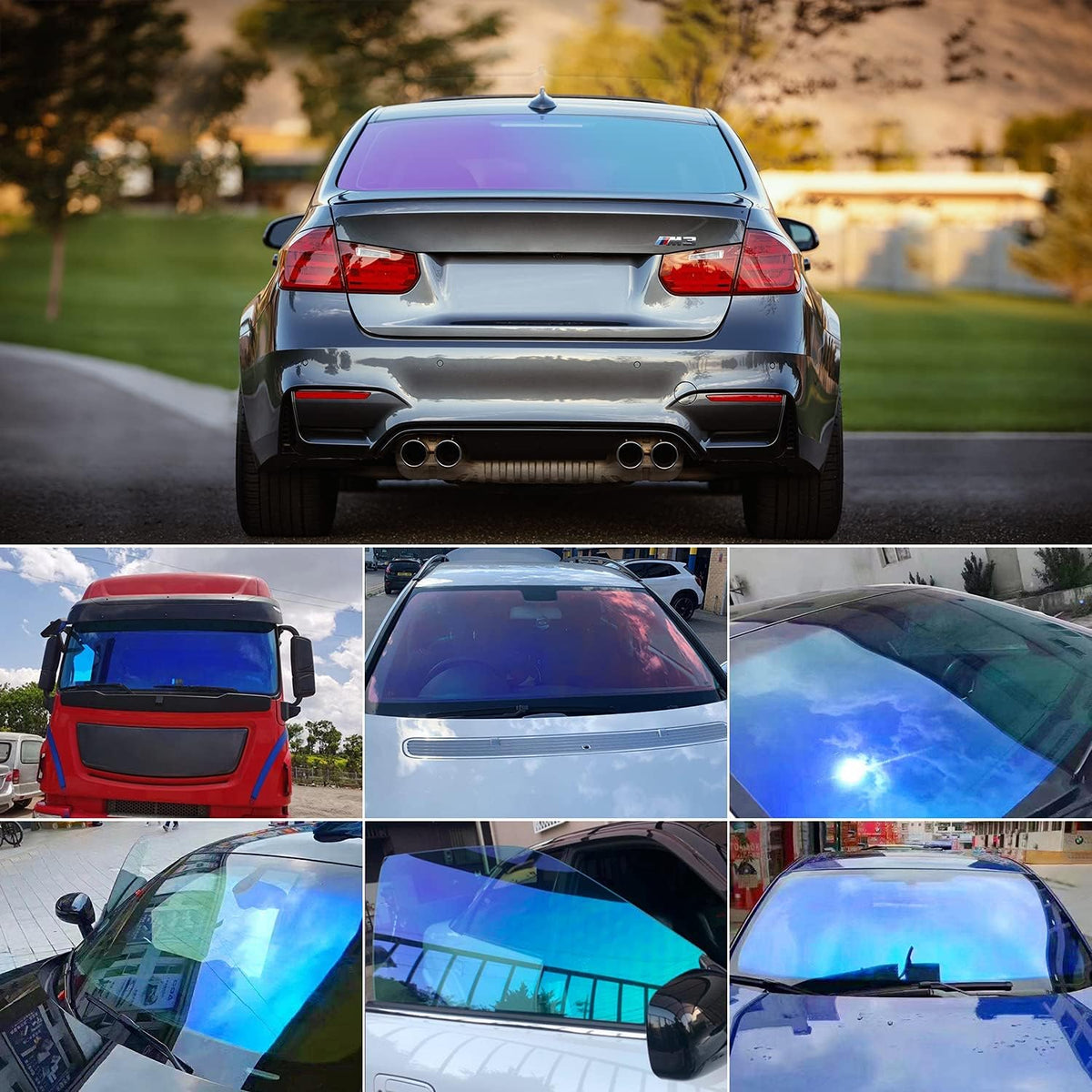 Window Tint Film 70% VLT Chameleon Color Y201