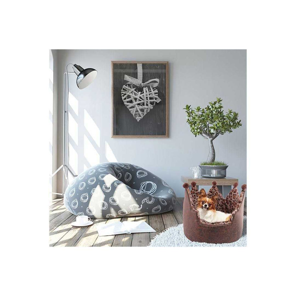Leopard Crown Bed V42893