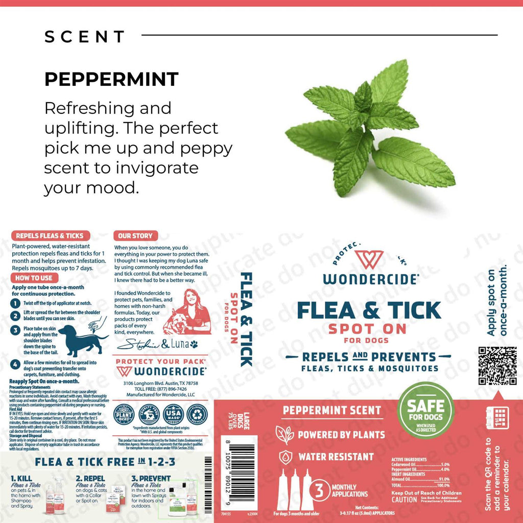 Flea & Tick Spot On for Dogs J72154