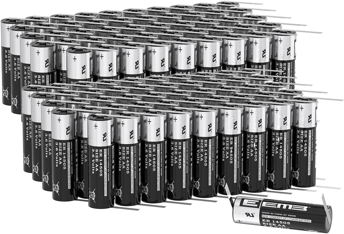 3.6V Lithium Battery with Tabs AA Size 2600mAh V20574