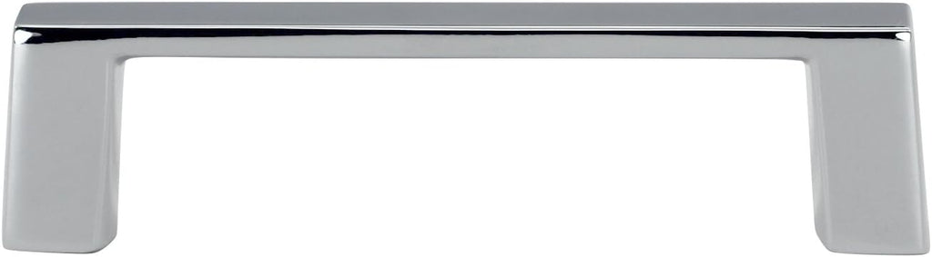 Chrome Square Cabinet Pull Handle 6 Hole Centers C4161