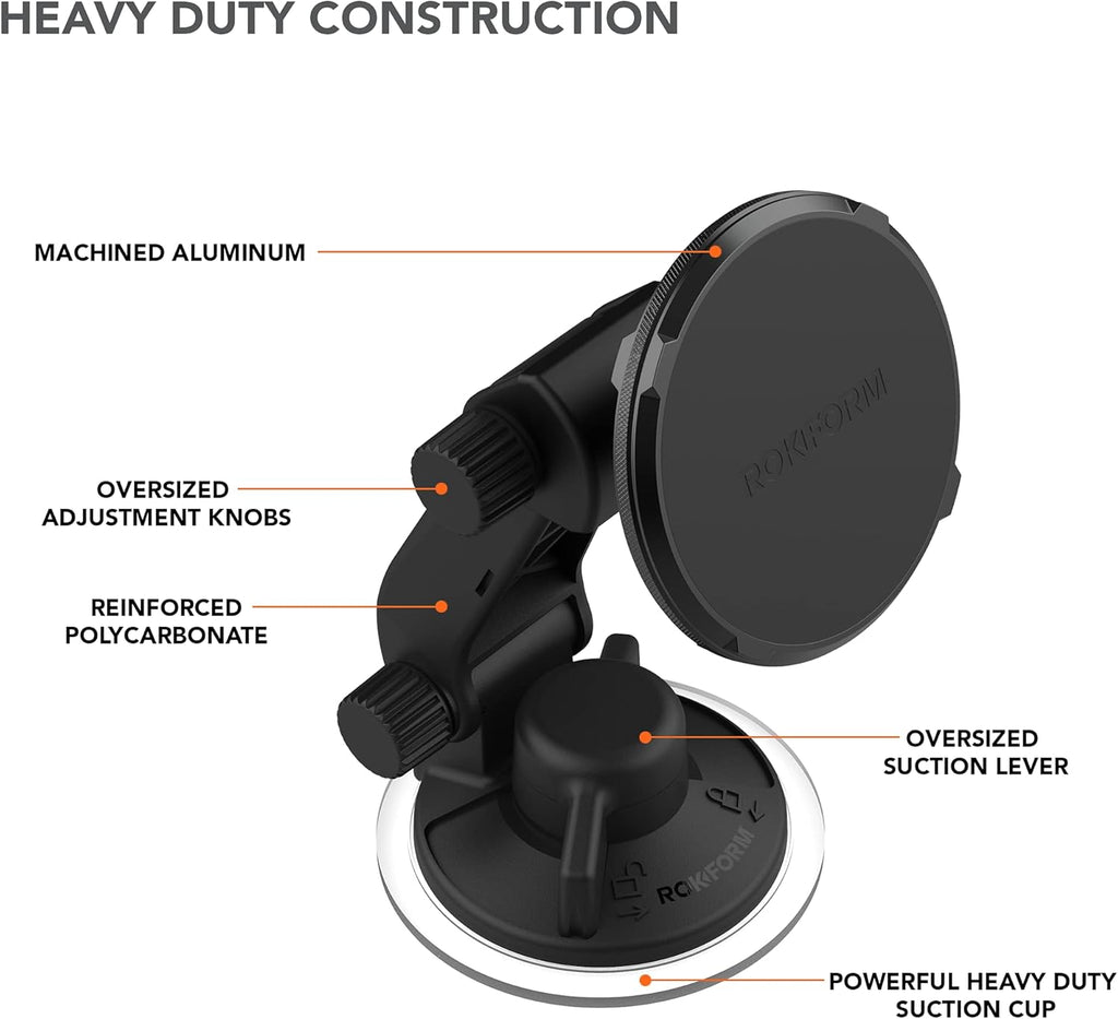 Adjustable Magnetic Windshield Phone Mount E59463