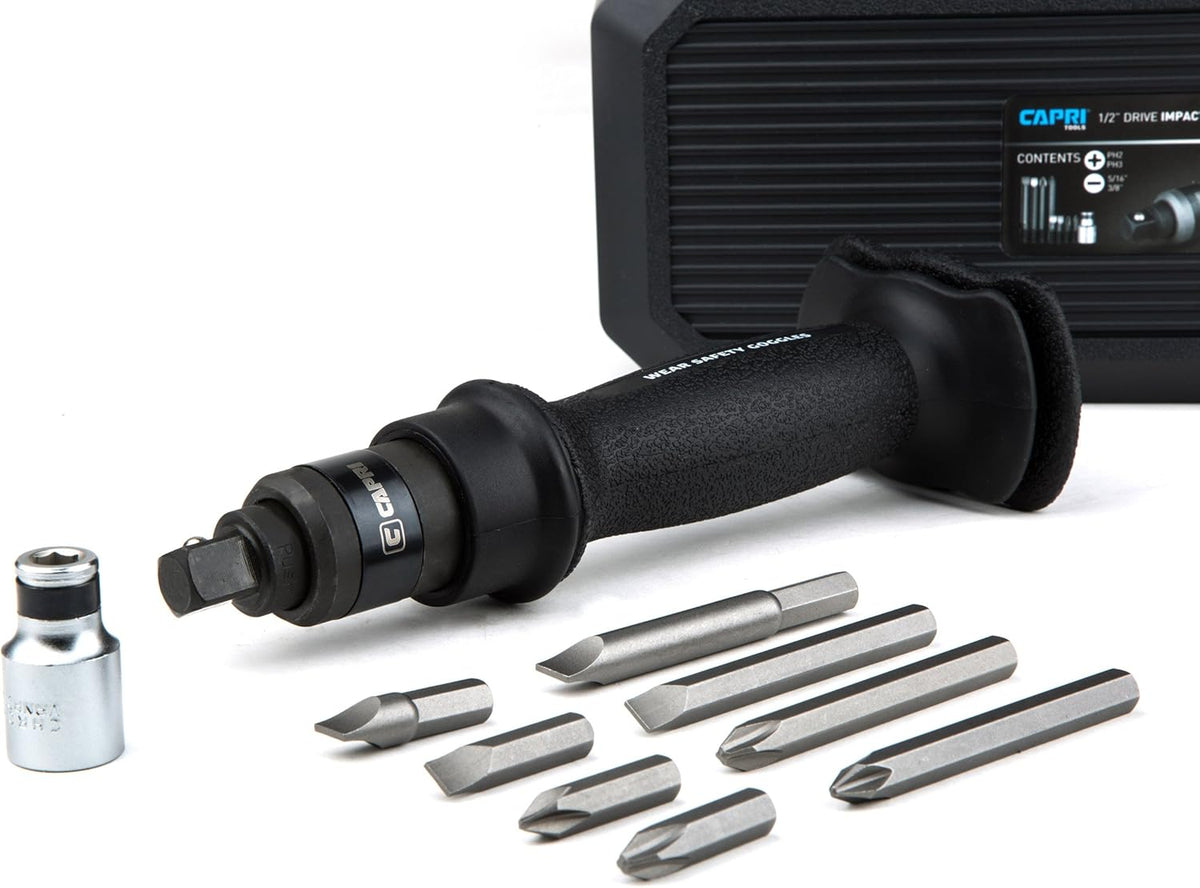 1/2 Drive Reversible Impact Driver Set P57986