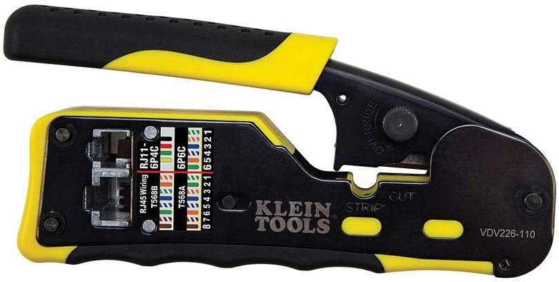 Ratcheting Modular Cable Crimper Wire Stripper Wire Cutter Q450981