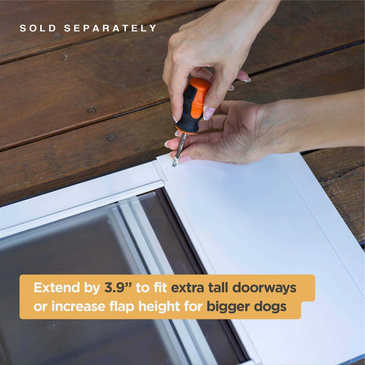 Mesh Pet Door Extension D411