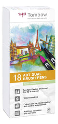 Dual Brush Pen Pack of 18 Q358