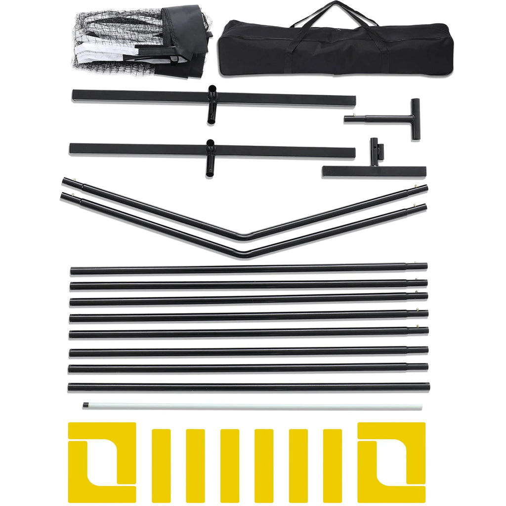 22 FT Portable Pickleball Net with Carrying Bag W28236