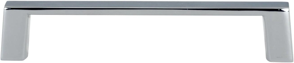 Chrome Square Cabinet Pull Handle 6 Hole Centers C4161