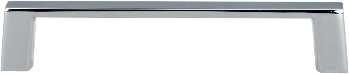 Chrome Square Cabinet Pull Handle 6 Hole Centers C4161