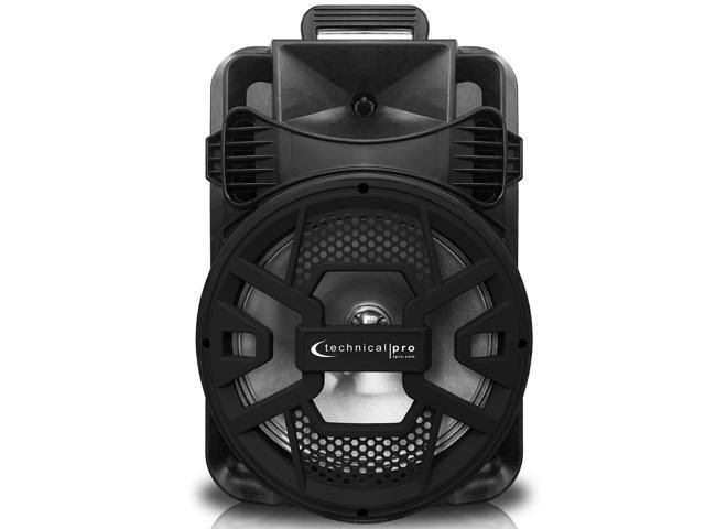 Rechargeable Bluetooth LED Speaker with USB/SD Card & FM Radio H884