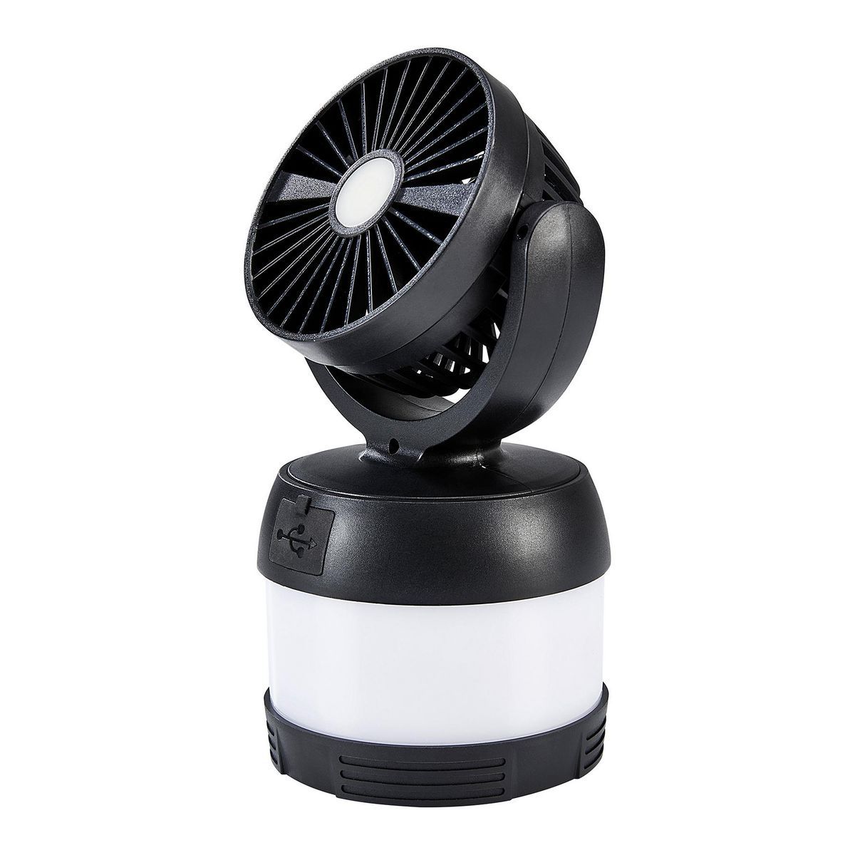 300 Lumen LED Rechargeable 3-in-1 Lantern, Fan, and Power Bank B41939