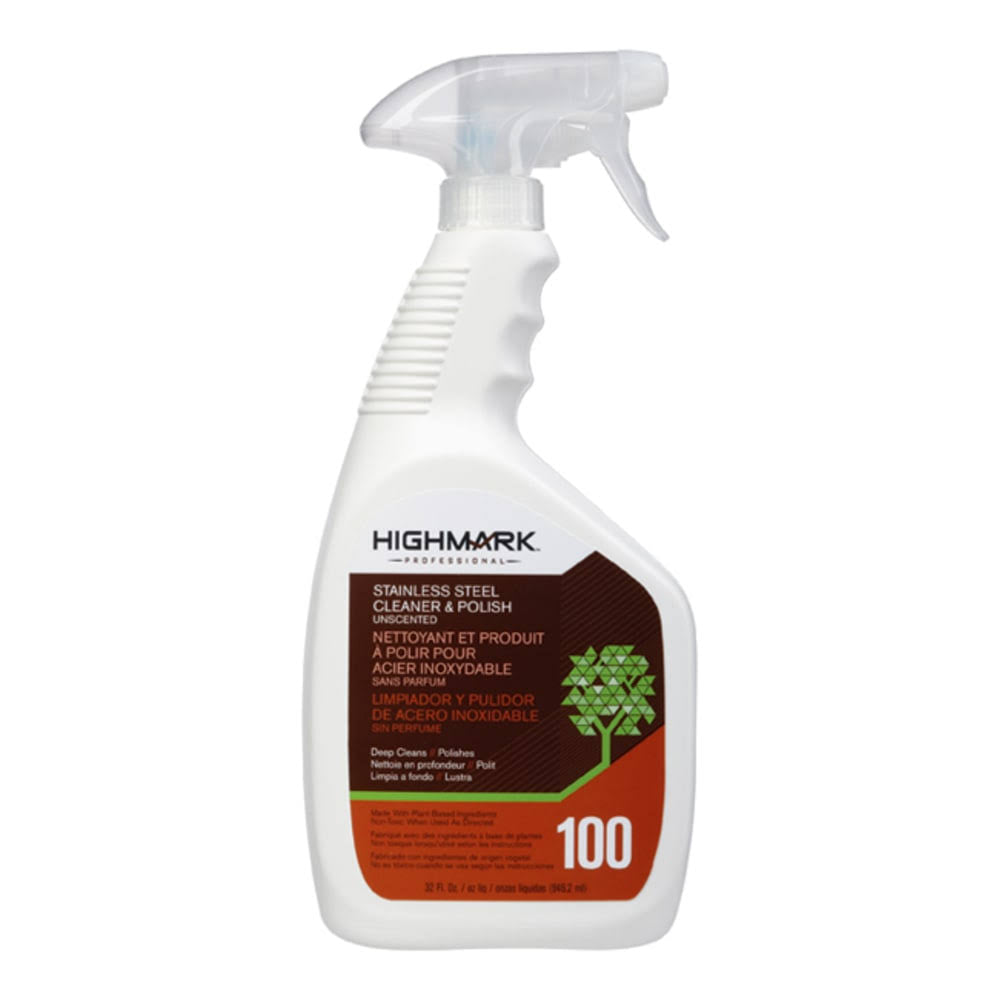 Stainless Steel Cleaner & Polish 32 oz Case of 12 A8188