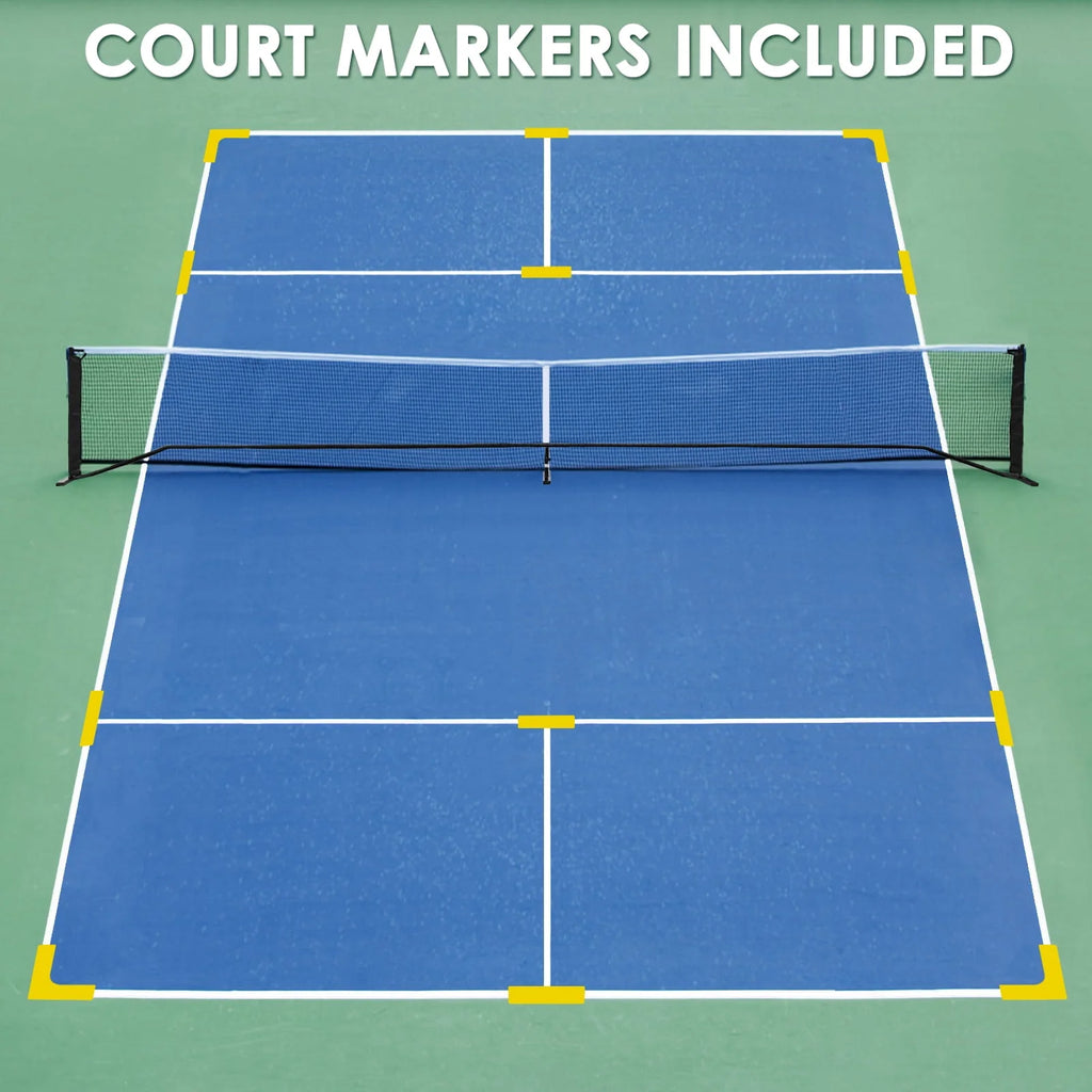 22 FT Portable Pickleball Net with Carrying Bag W28236